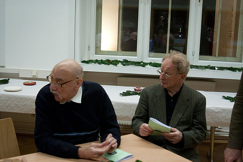 Dr. Wilhelm Zich und Peter Englisch