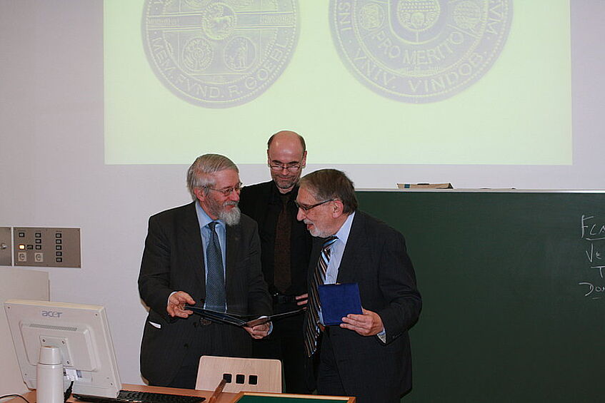 Wolfgang Hahn, Reinhard Wolters und Theodore V. Buttrey