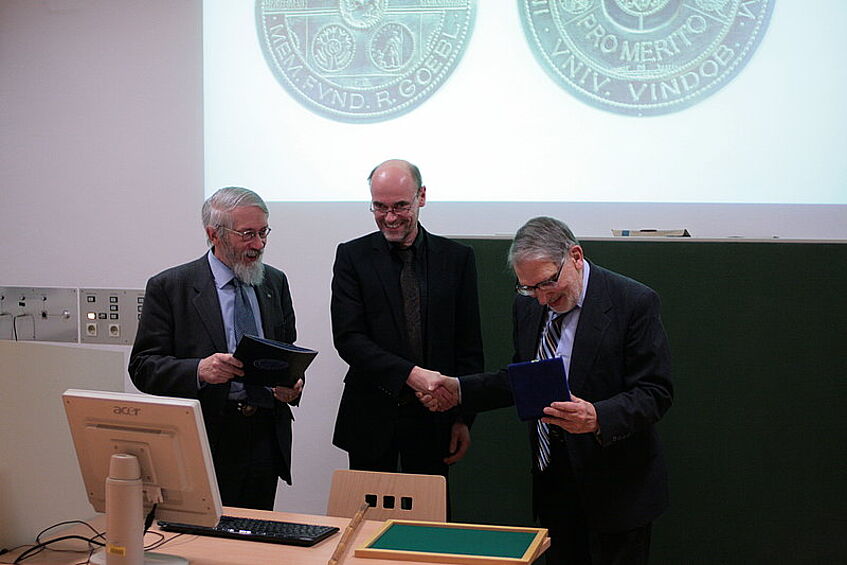 Wolfgang Hahn, Reinhard Wolters und Theodore V. Buttrey